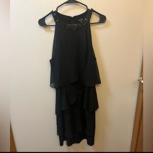 CHAPS Size 16 Black Cocktail dress